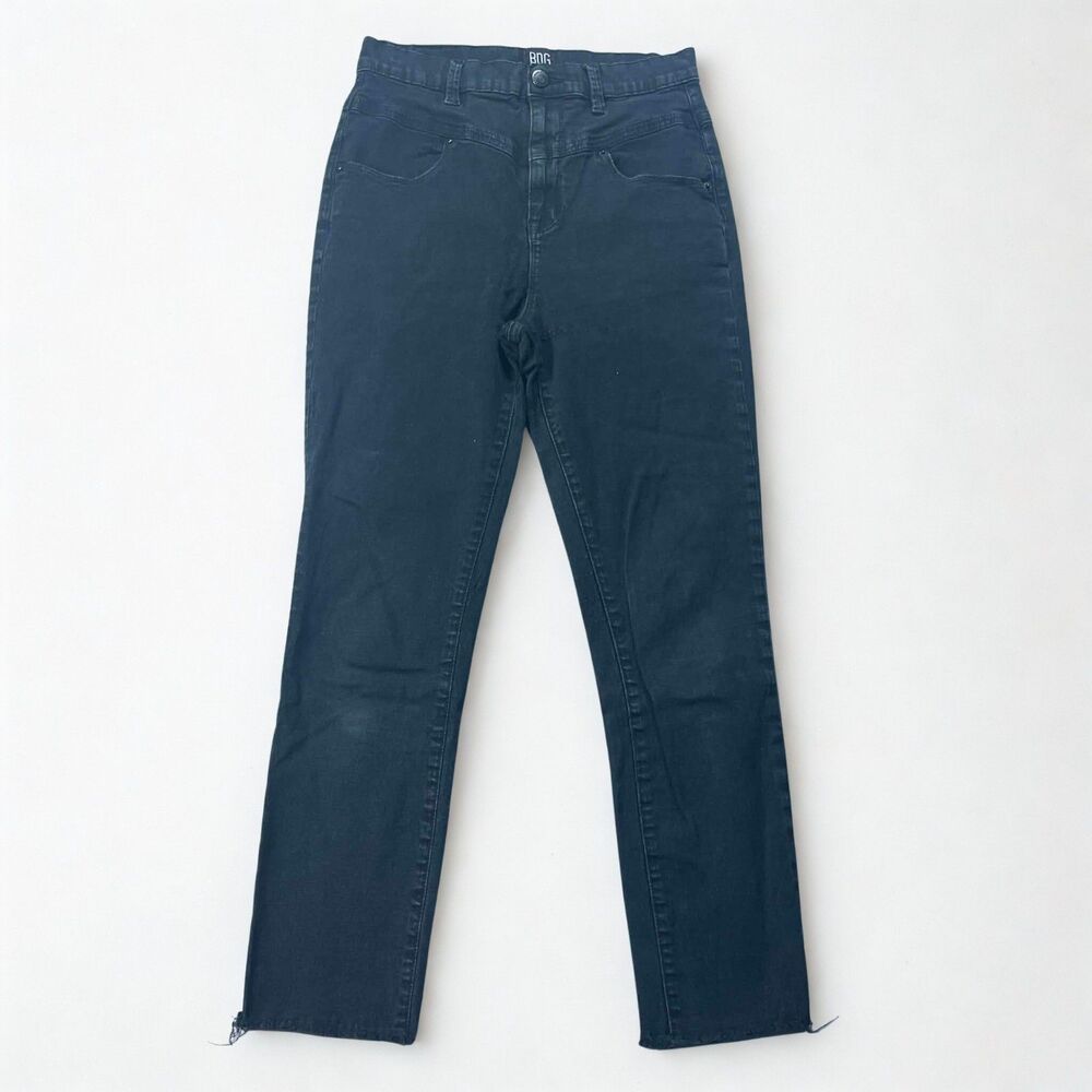 BDG Urban Outfitters Jeans Women 28 Twig High Rise Green Black Raw Hem